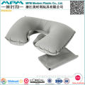 inflatable travel pillow with bag for airplane promotion